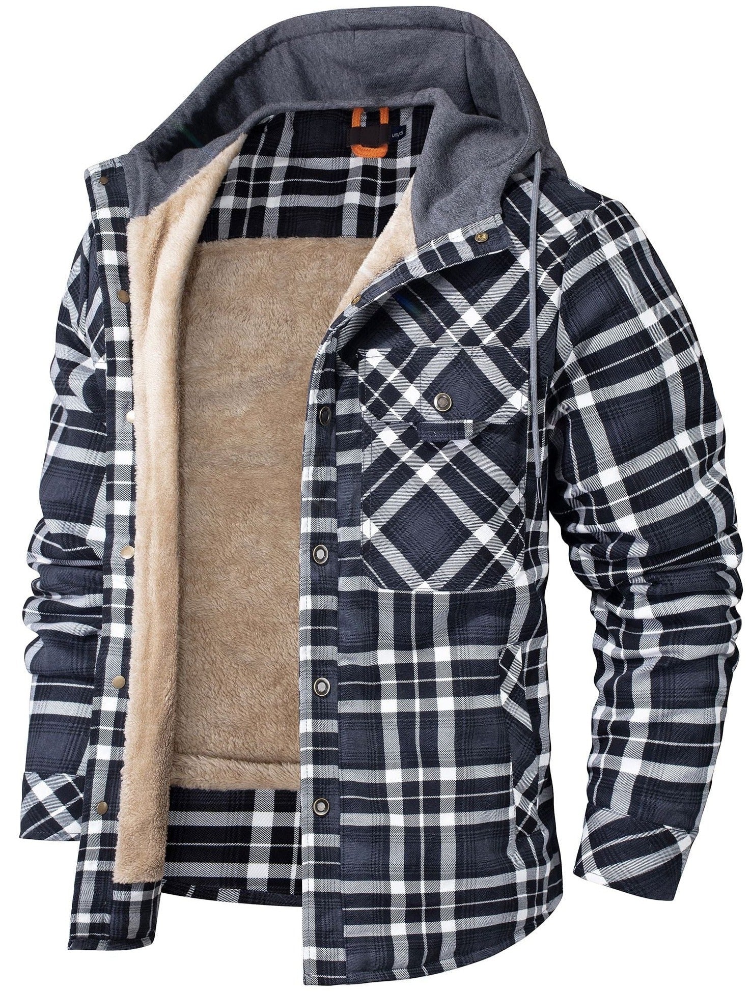 Highlander Hooded Flannel Jacket (9 Designs) - Benson & Clark