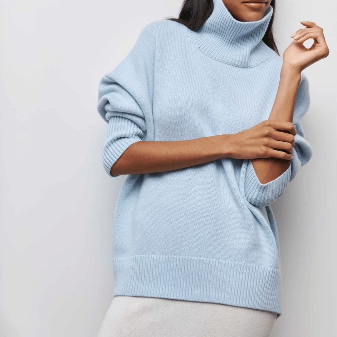 Marseille Cashmere Turtleneck Sweater