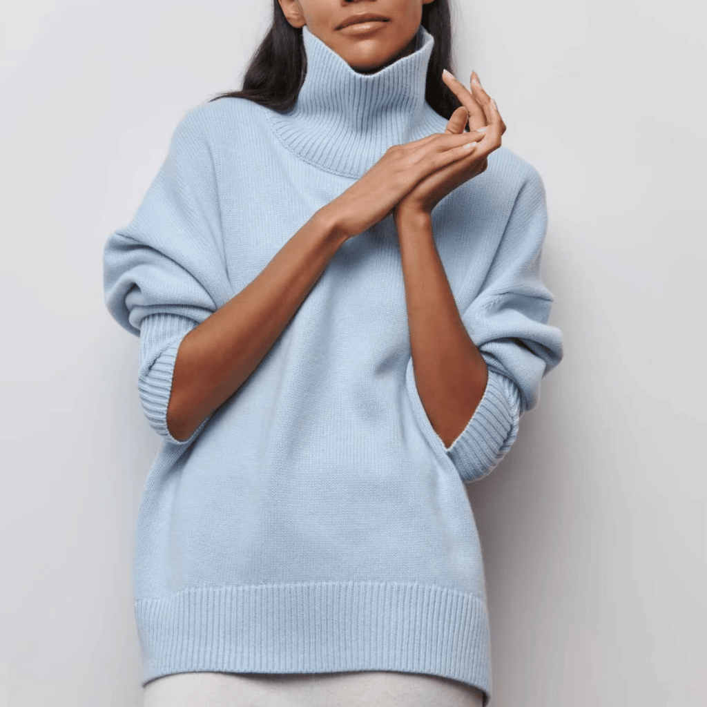 Marseille Cashmere Turtleneck Sweater