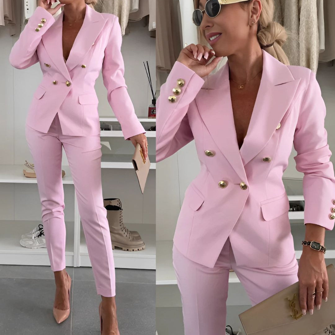 Milano Double-Breasted Suit Set