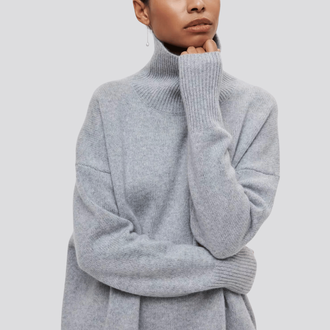 Marseille Cashmere Turtleneck Sweater