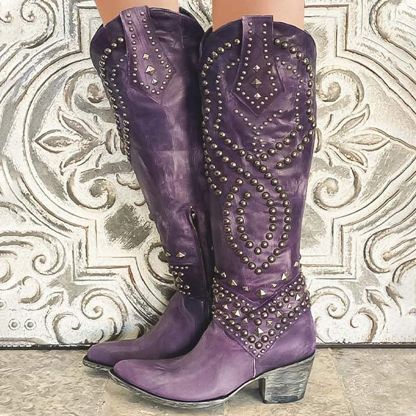 Sevilla Knee-High Western Boots