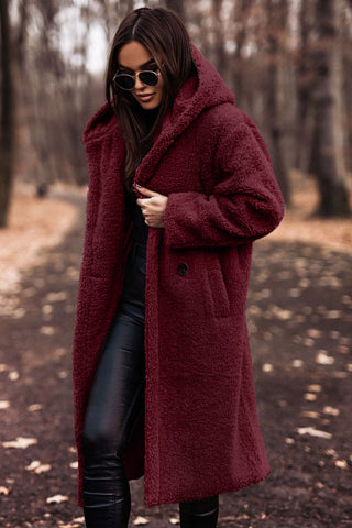 Castello Faux Fur Oversized Coat