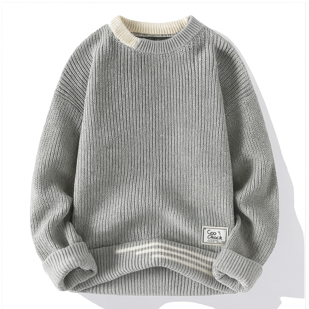 Valencia Color Block Knit Sweater