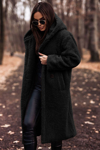 Castello Faux Fur Oversized Coat