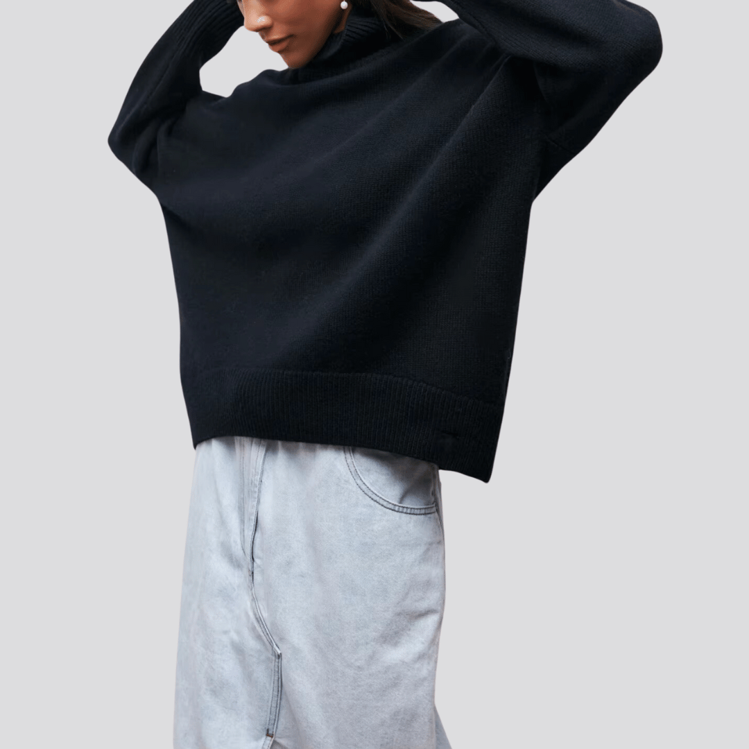 Marseille Cashmere Turtleneck Sweater