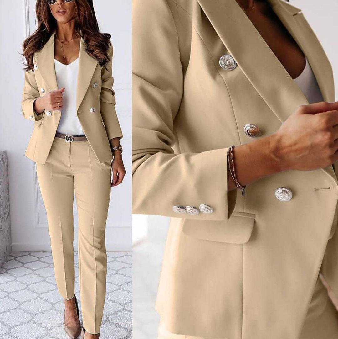 Milano Double-Breasted Suit Set