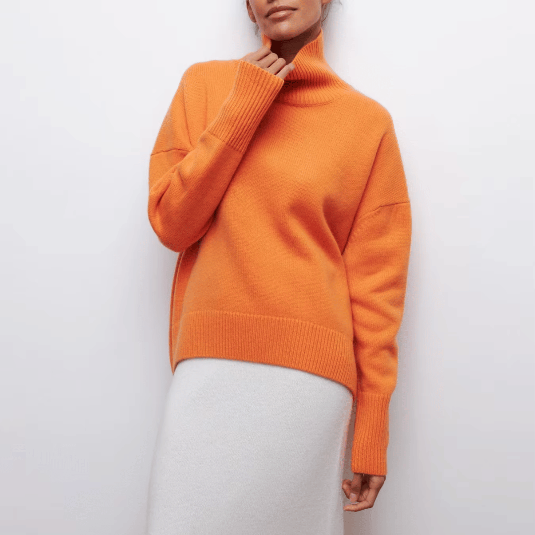 Marseille Cashmere Turtleneck Sweater
