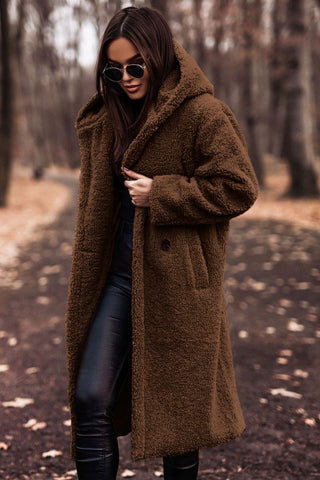 Castello Faux Fur Oversized Coat