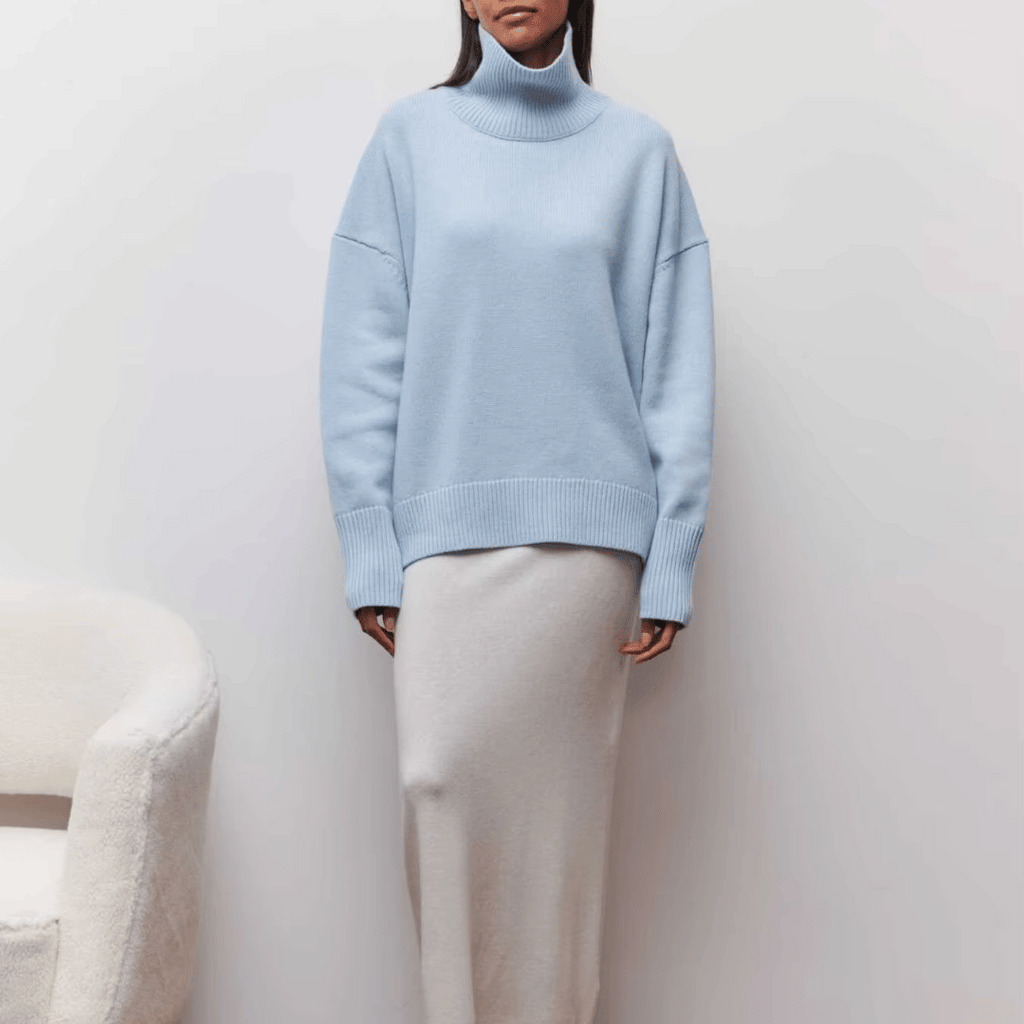 Marseille Cashmere Turtleneck Sweater