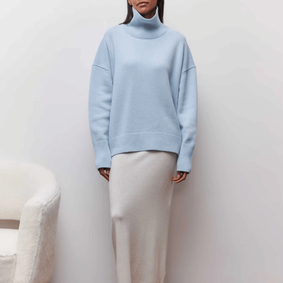 Marseille Cashmere Turtleneck Sweater