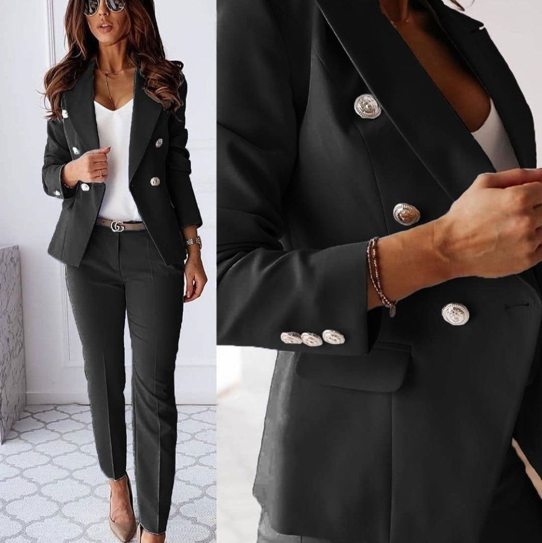 Milano Double-Breasted Suit Set