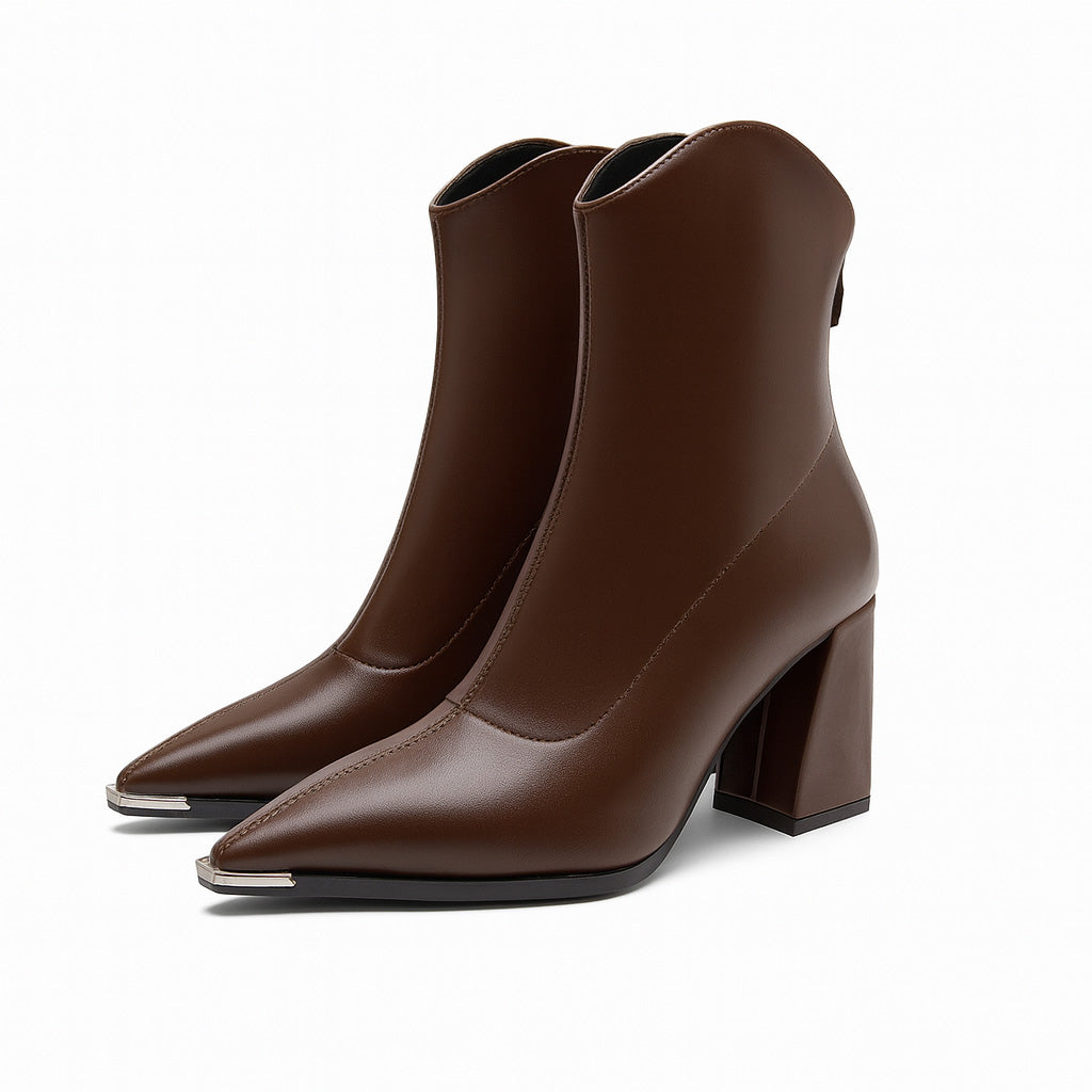 Sorrento Chrome-Tip Chelsea Boots