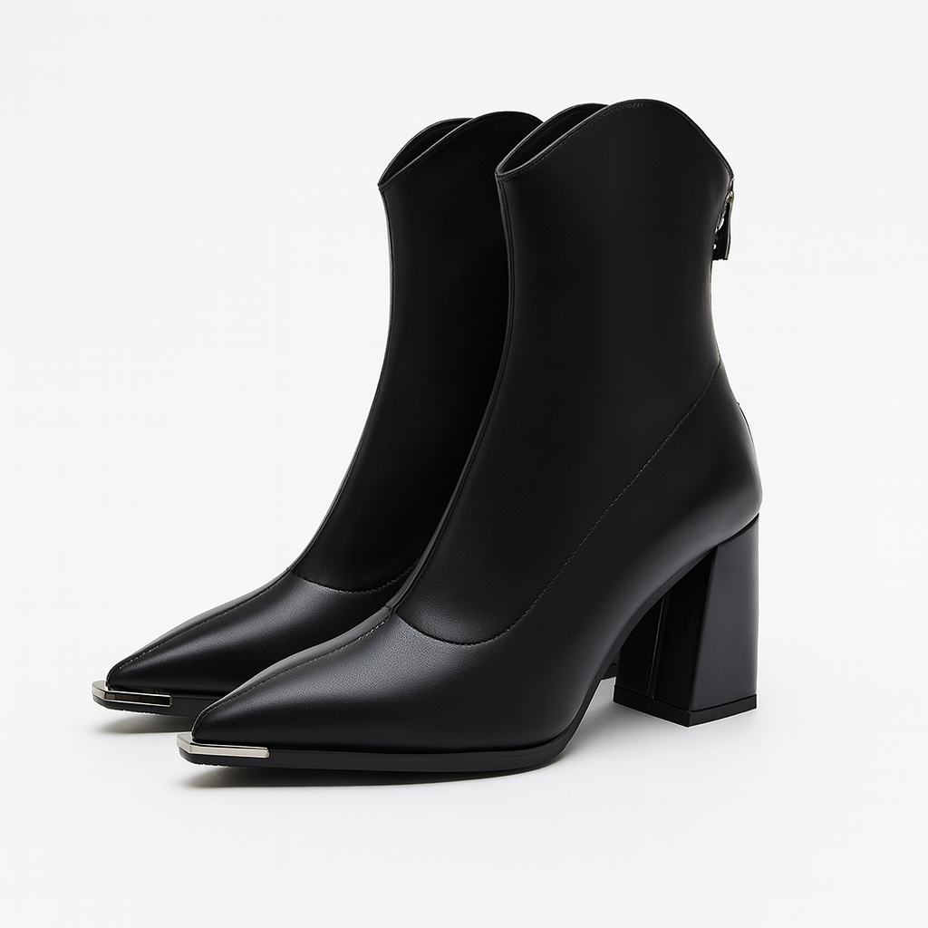 Sorrento Chrome-Tip Chelsea Boots
