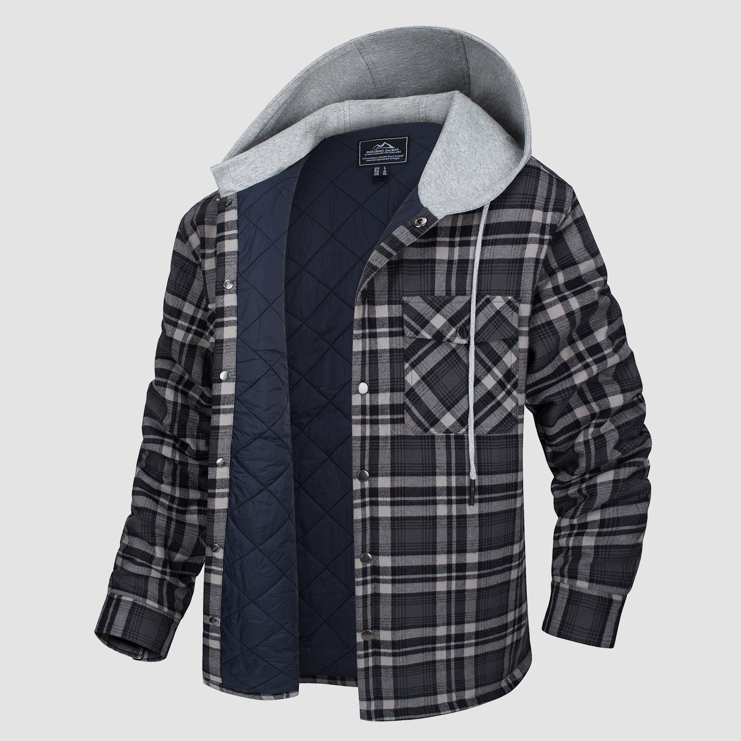 Como Quilted Flannel Jacket