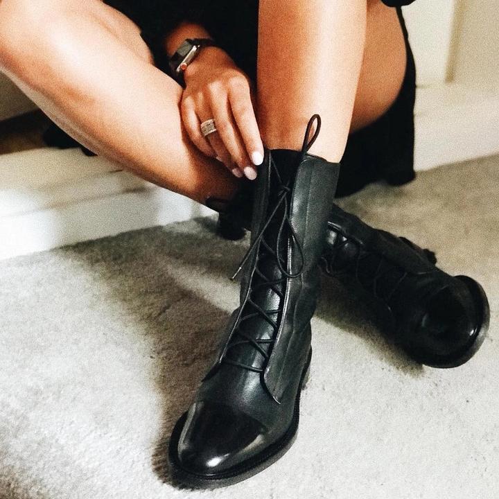 Ravello Lace-Up Ankle Boots