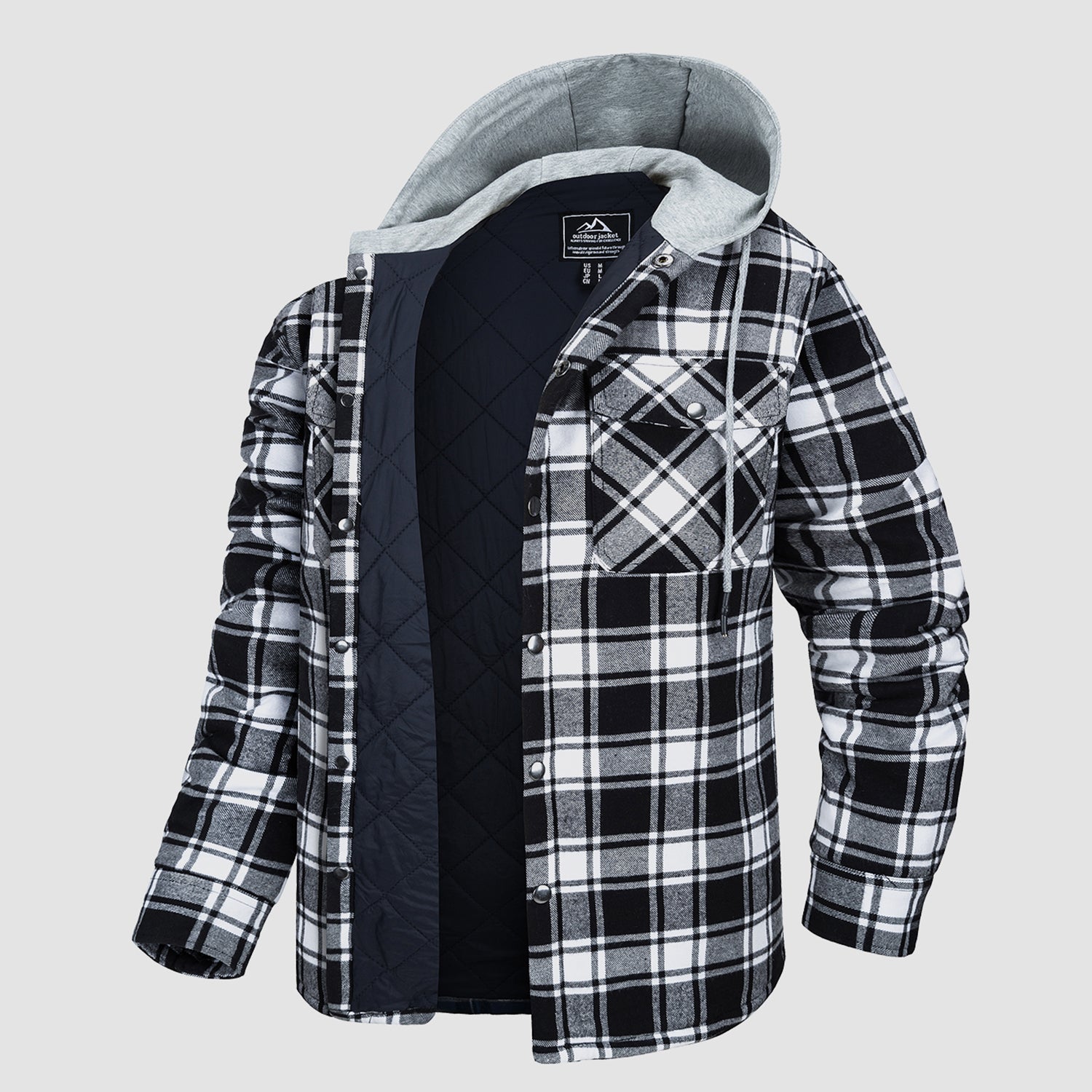 Como Quilted Flannel Jacket