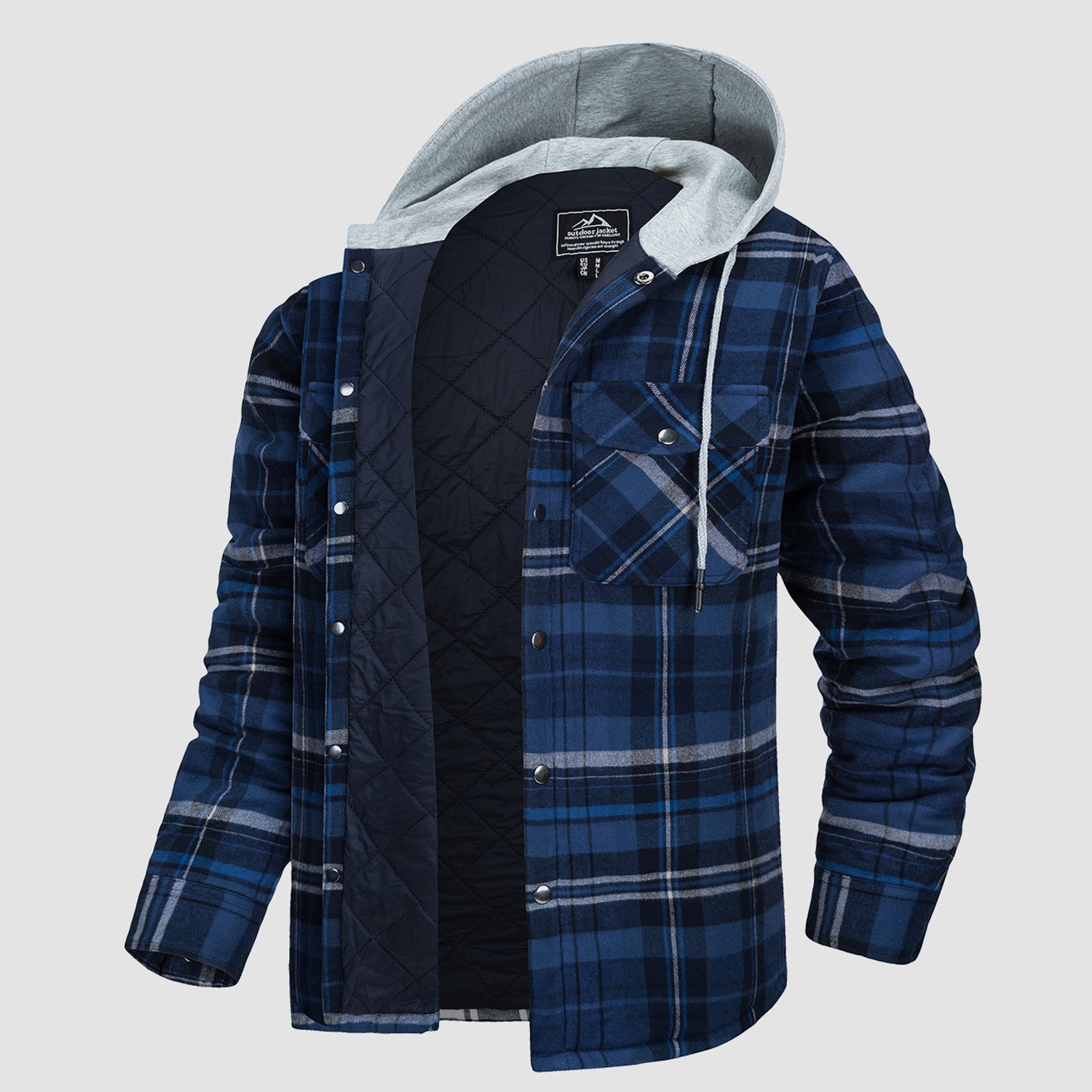 Como Quilted Flannel Jacket