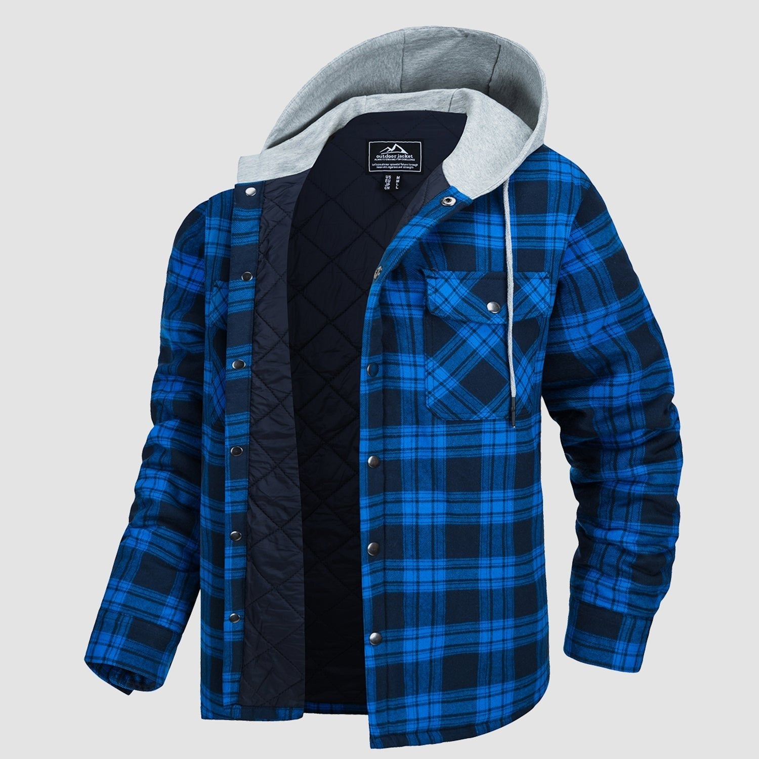 Como Quilted Flannel Jacket
