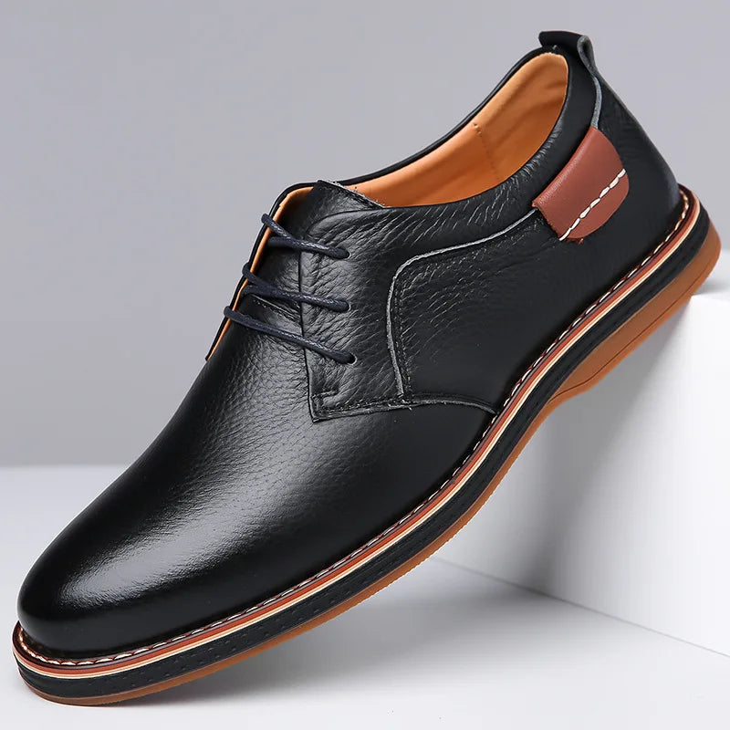Valencia Soft Leather Derby Shoes