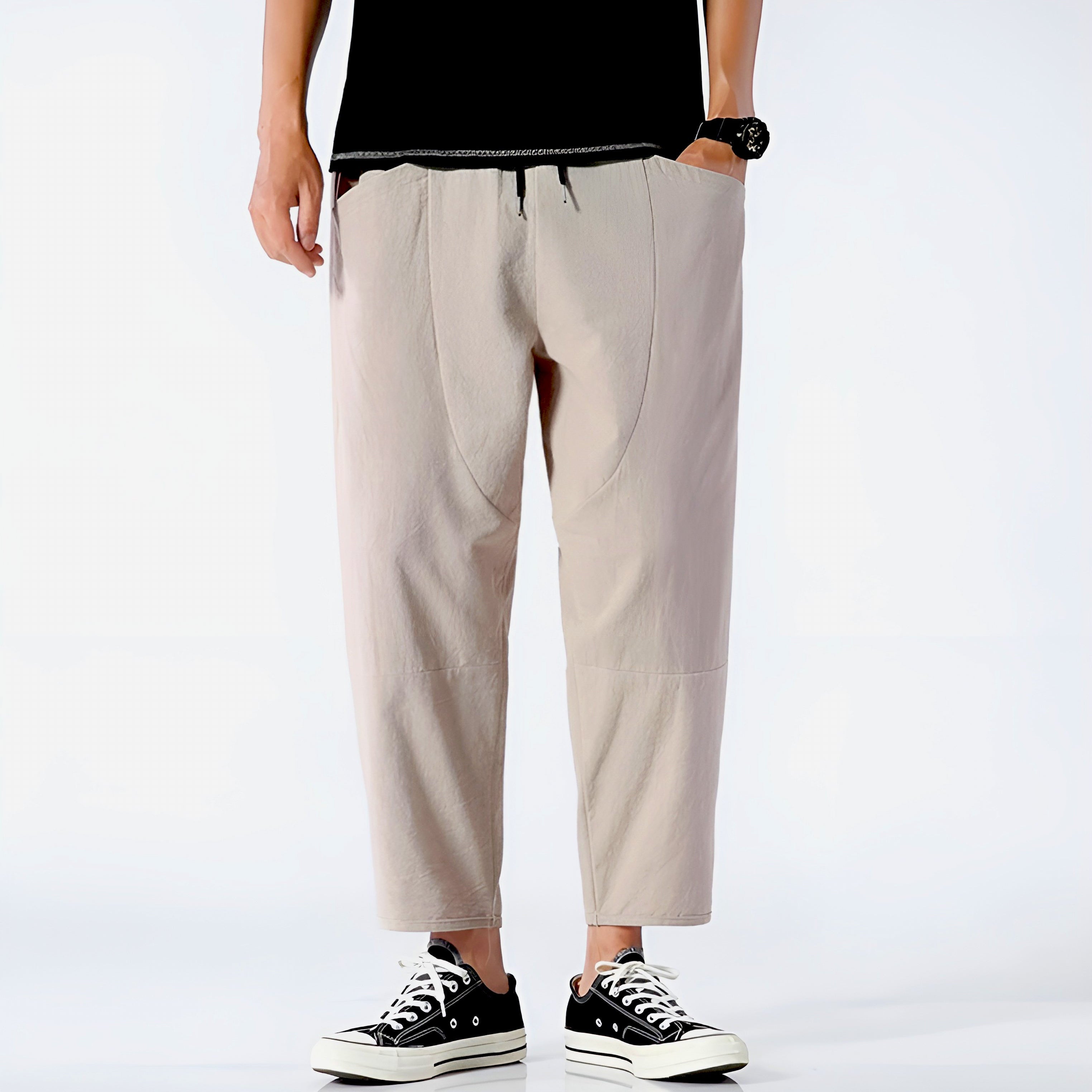 Capri Relaxed Crop Pants