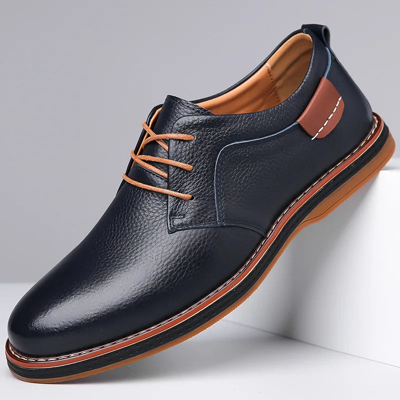 Valencia Soft Leather Derby Shoes