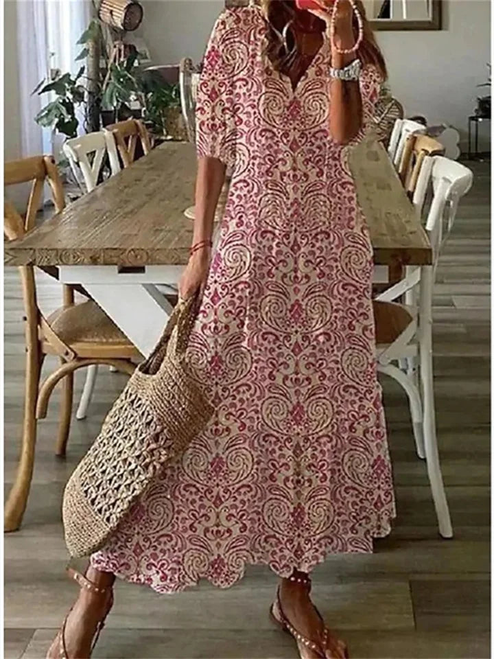 Riviera Floral Maxi Dress