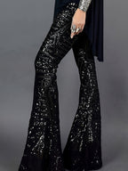 Amara Sequin Flare Pants