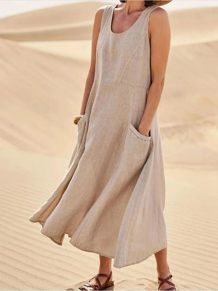Positano Lightweight Midi Dress
