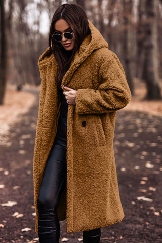 Castello Faux Fur Oversized Coat