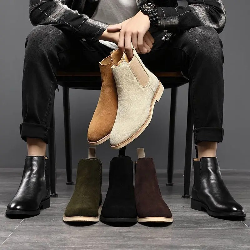 Dawson Suede Chelsea Boots