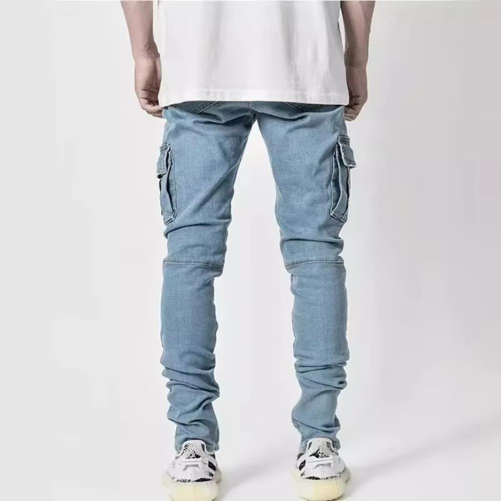 Leander Cargo Denim Jeans